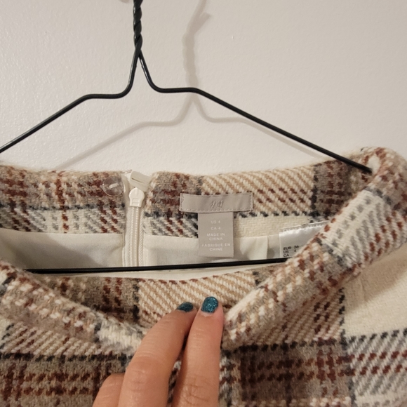 H&M Wool Plaid Skirt - Picture 3 of 3